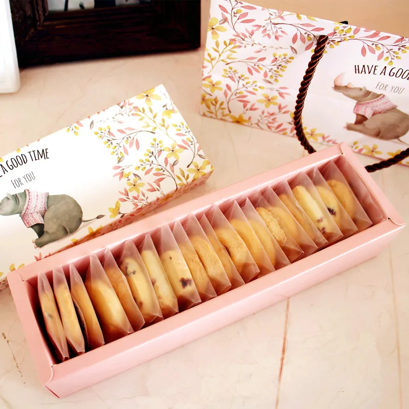 Упаковка для пекарни коробка печенья макарон торт десерт конфеты коробки