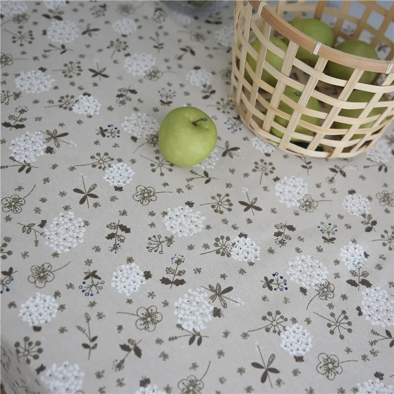 Innermor 100% хлопок скатерть из натурального материала с принтом одуванчика детский