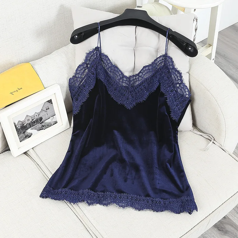 Maxdiroo сексуальное платье женские майки и бархатные летние кружевные лоскутные