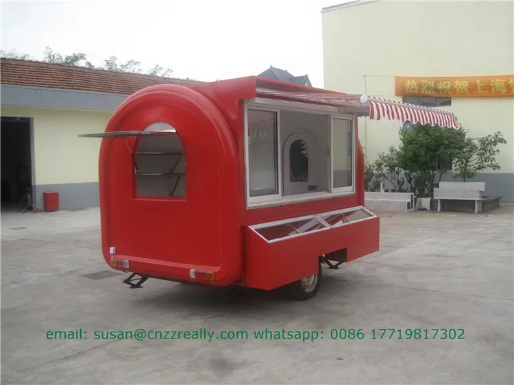 Прицеп airstream из нержавеющей стали прицеп для еды на заказ передвижной кухонный |