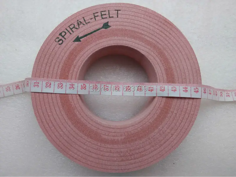 RZZ 150 мм спиральный войлочный диск для полировки шерсти Замена колеса стеклянного