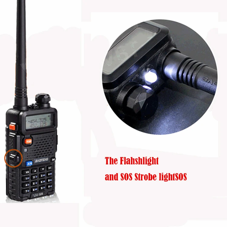 2 шт. профессиональная двусторонняя рация ht baofeng uv 5r 2800 мАч Любительская дальнего