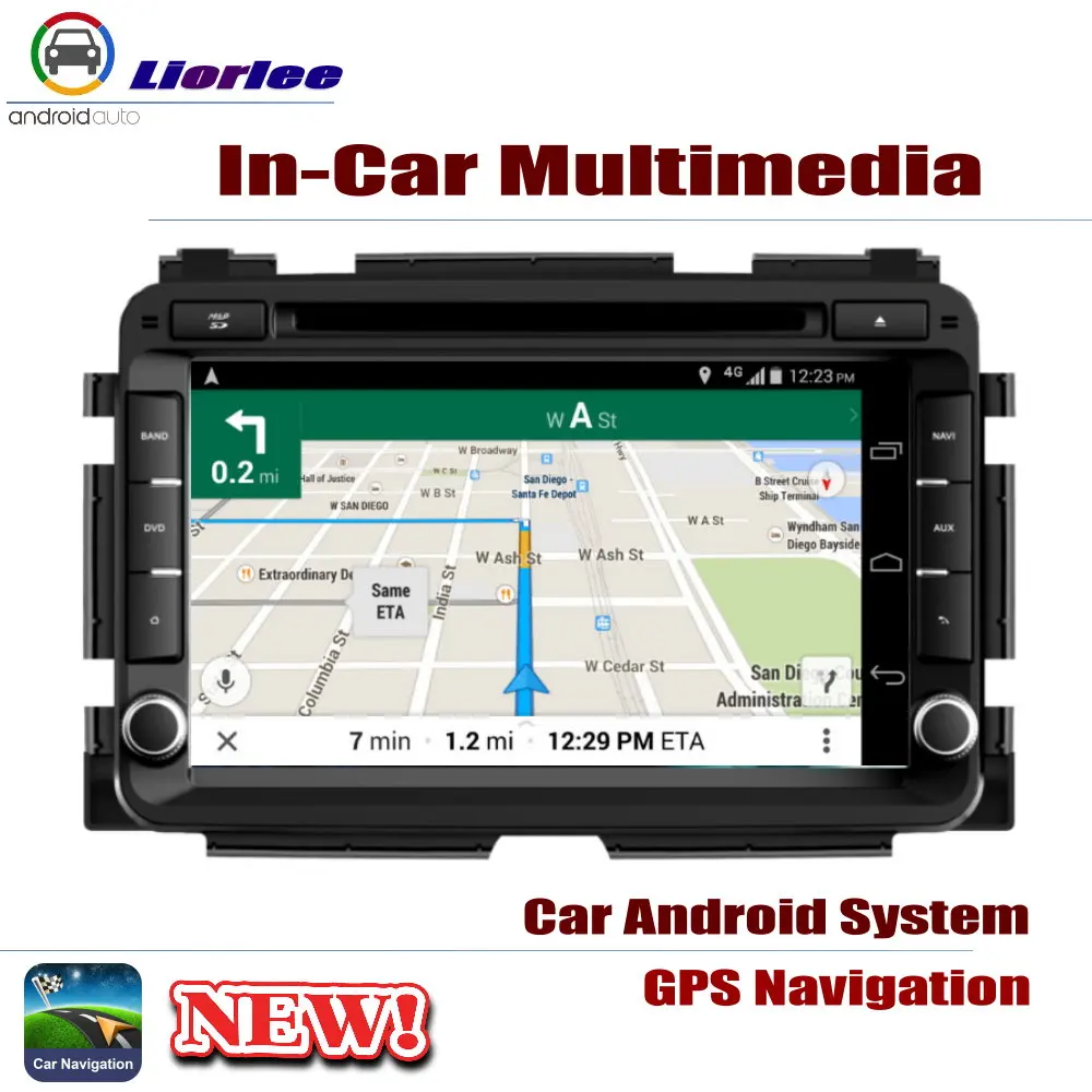 Автомобильный dvd-плеер для Honda HR-V HRV~ gps-навигатор Android 8 Core ips ЖК-экран Радио BT SD USB AUX wifi