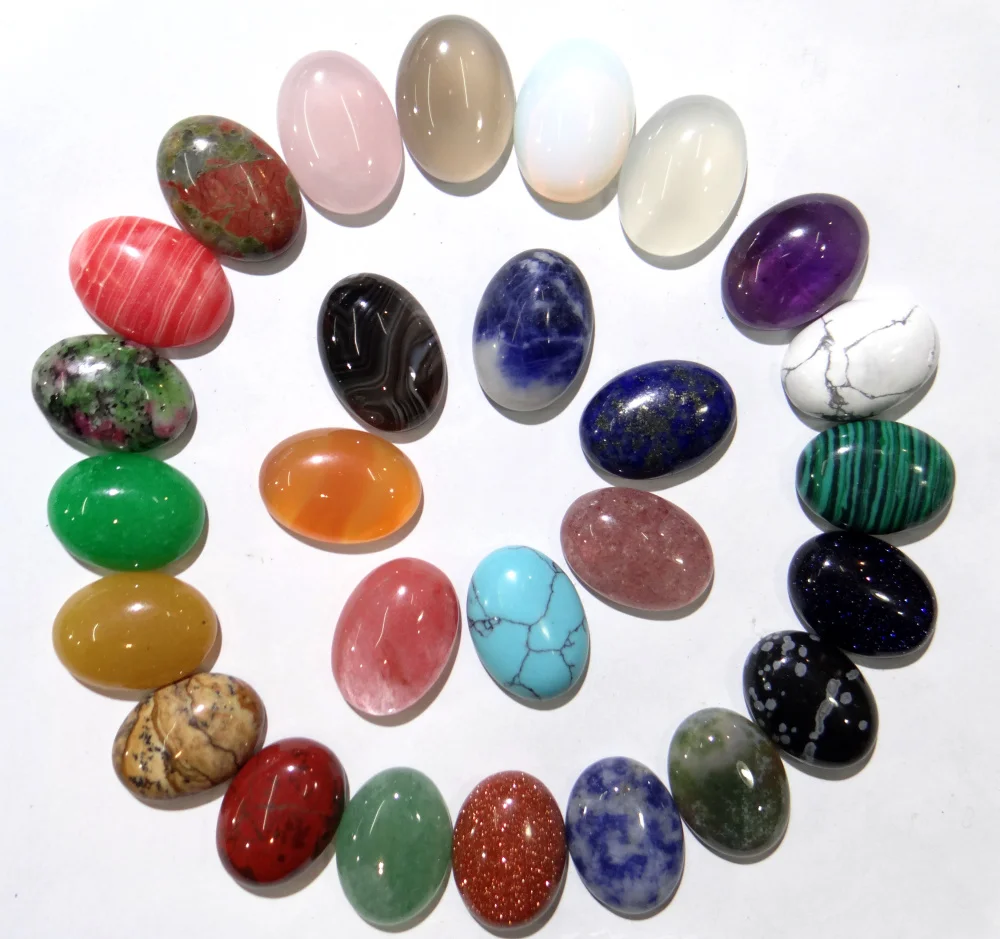 

Бесплатная доставка, модный, лидер продаж, натуральный камень, овальный кабошон, 15x20 мм, каменная бусина, 30 шт./лот