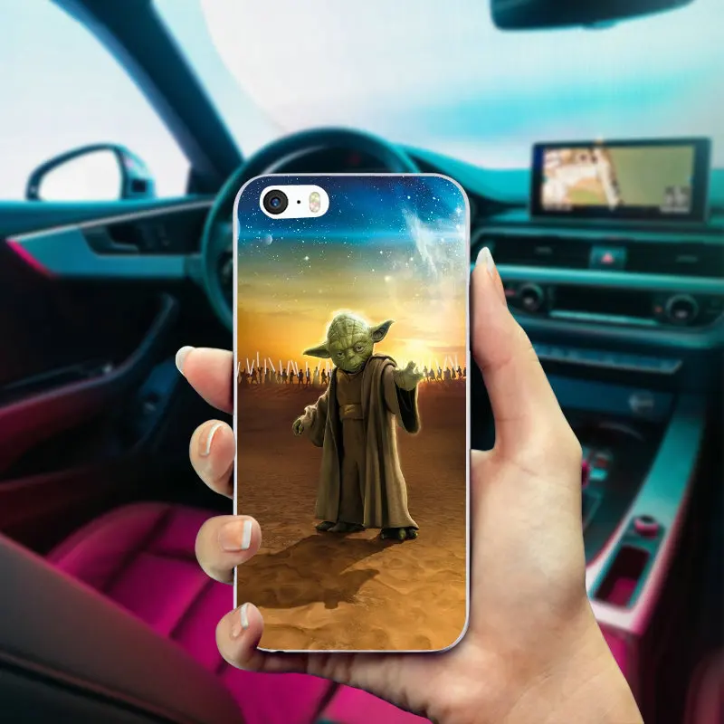 Soft TPU Silicone Mobile Phone Cases Cover for iPhone X 10 7 6 6s 8 Plus 4 4S 5 5S SE 5C Bags Hot Adorable Star Wars Doodles | Мобильные