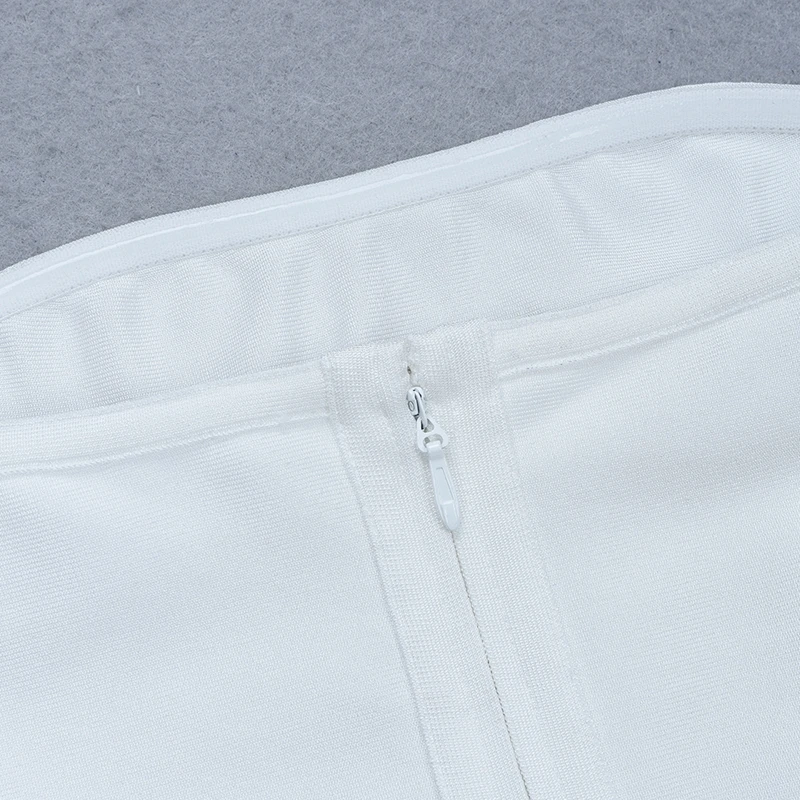 INDRESSME, сексуальные женские бандажные Боди без бретелек, белые открытые леггинсы с заклепками, Женский облегающий летний купальник