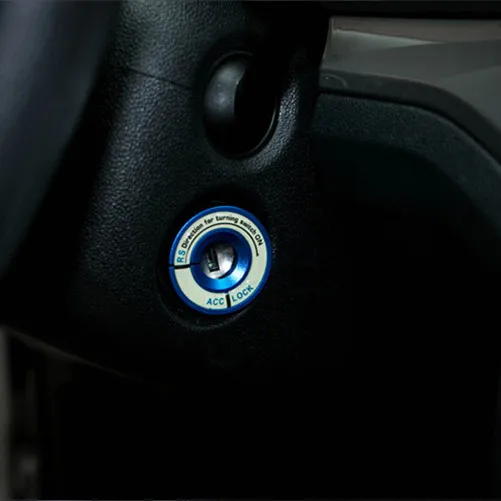 Светящаяся наклейка на зажигание чехол с кольцом для ключей AUDI A4 A6 A8 Q3 Q5 Q7 TT Volkswagen