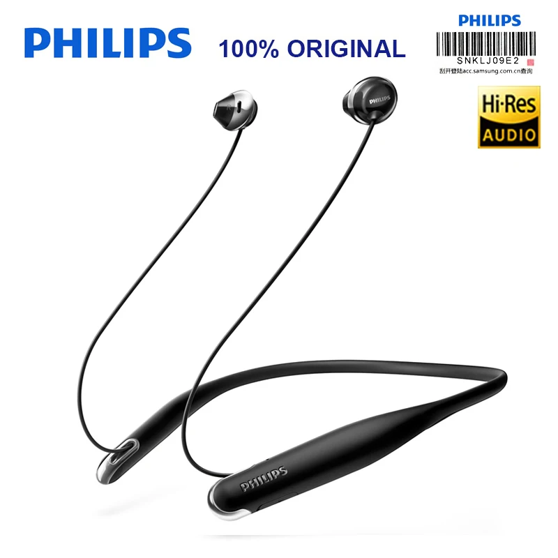100% Оригинальные беспроводные Bluetooth наушники Philips SHB4205 с микрофоном bluetooth 4 1 USB
