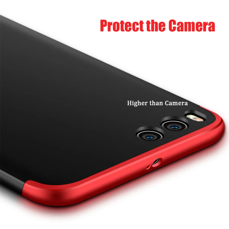 Luxury Hard Case For Xiaomi Mi Note 3 Armor 3in1 Matte Back Cover 360 Degree Full Protection Phone Cases for xiomi note3 coque |