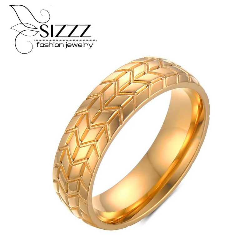 Женское кольцо SIZZZ шириной 6 мм весом 4 7 г в европейском и американском стиле|rings for