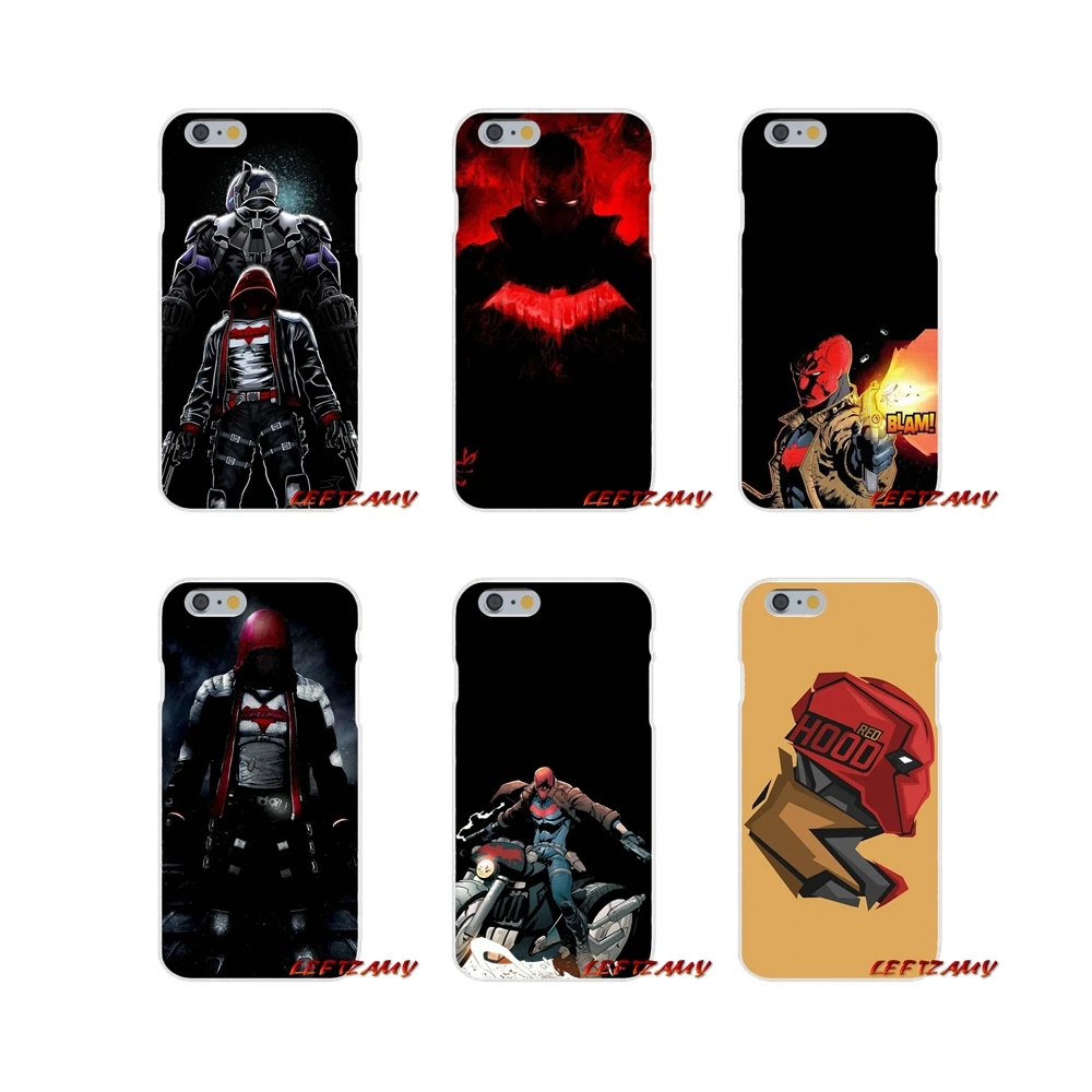 Аксессуары чехлы для телефонов DC Batman Red Hood Для Samsung Galaxy S4 S5 MINI S6 S7 edge S8 S9 S10 Plus Note 3 4 5 8