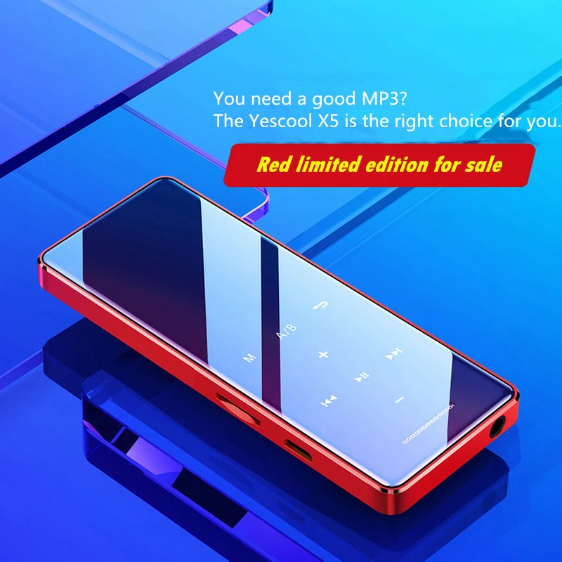 Музыкальный плеер X5 Bluetooth MP3 MP4 Hi Fi спортивный рекордер видео изображение динамик