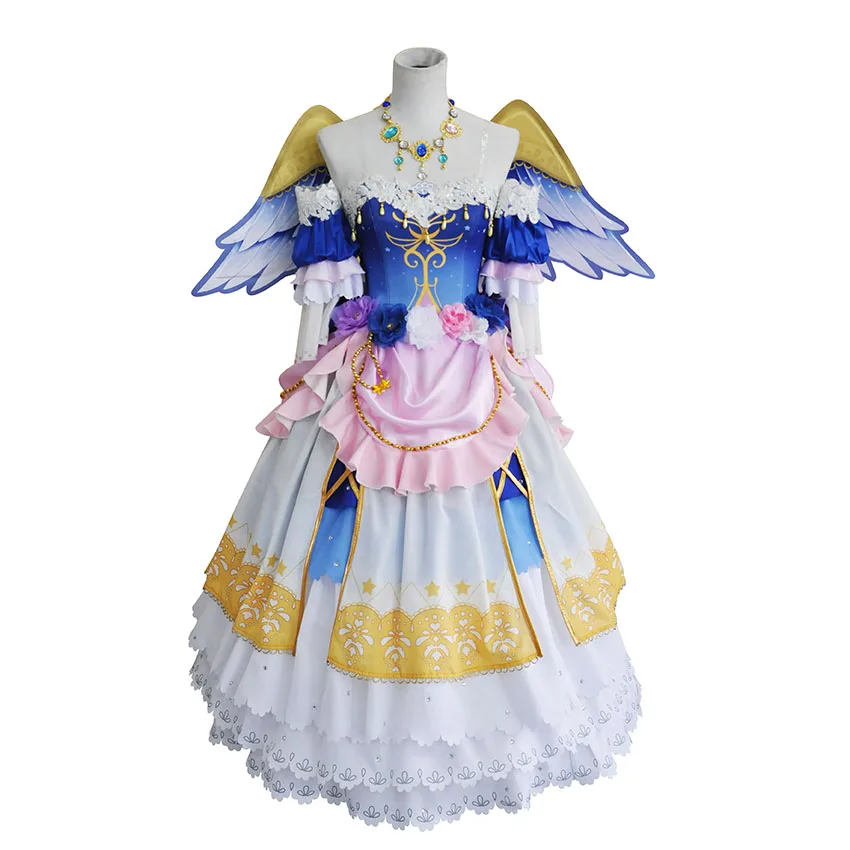 Изготовление размеров под заказ Lovelive! Sunshine Мари охара костюм для тематической вечеринки Ангел неглиже униформа костюмы для Хэллоуина аниме одежда наряды