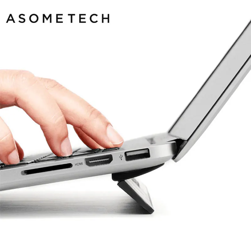 Подставка для ноутбука Macbook Air Pro регулируемая Портативная подставка 13 3