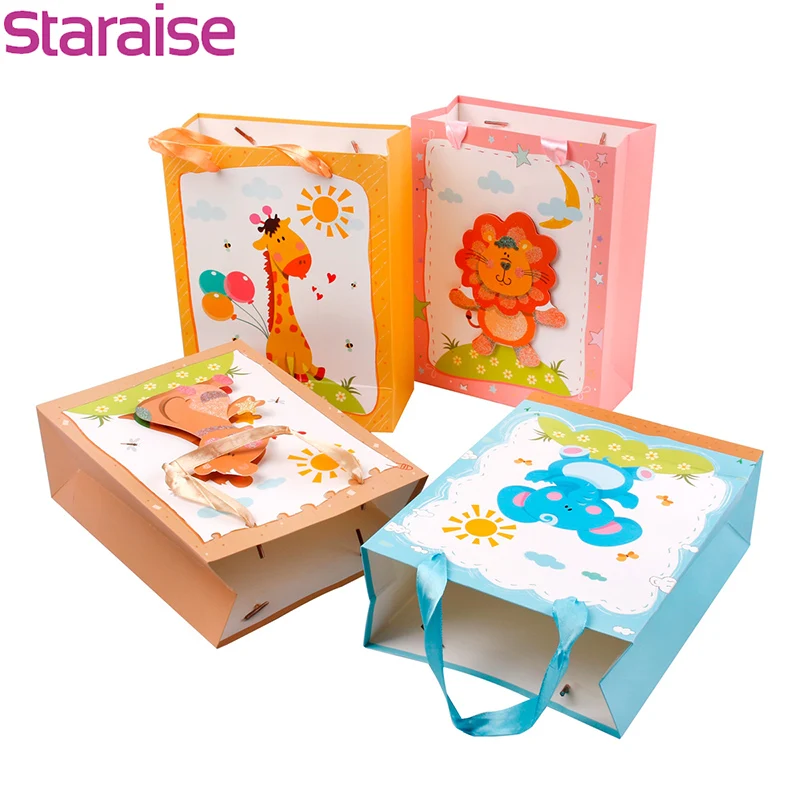 Staraise сафари джунгли вечерние подарочные пакеты упаковочные принадлежности