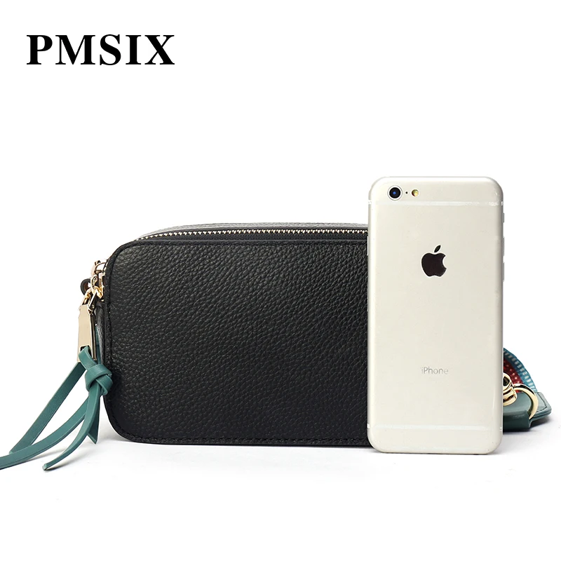 PMSIX женские сумки через плечо с широким ремешком женская сумка-мессенджер