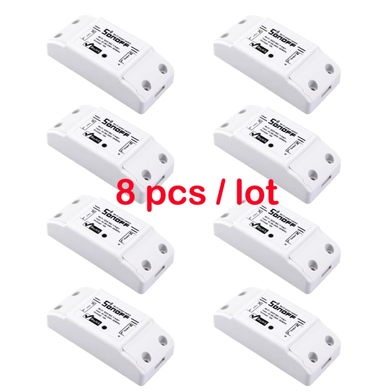 Интеллектуальный выключатель света Sonoff Basic интеллектуальная беспроводная (Wi Fi)