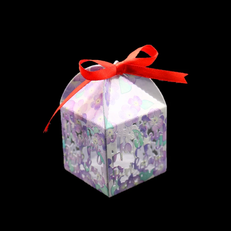 Конфетная коробка 3D металлические режущие штампы для скрапбукинга бумажные карт
