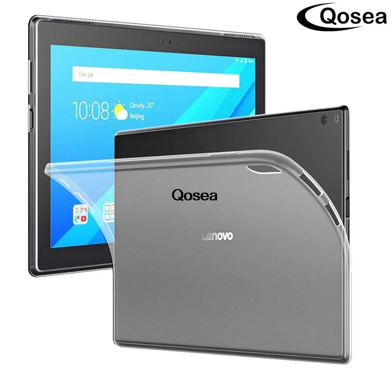 Для lenovo TAB 4 10 Plus TB-X704N TAB4 TB-X704F чехол из прозрачного силикона Ультратонкий Мягкий