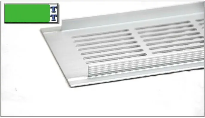 225 мм Длинный алюминиевый материал мебель вентиляционное отверстие Breather шкаф