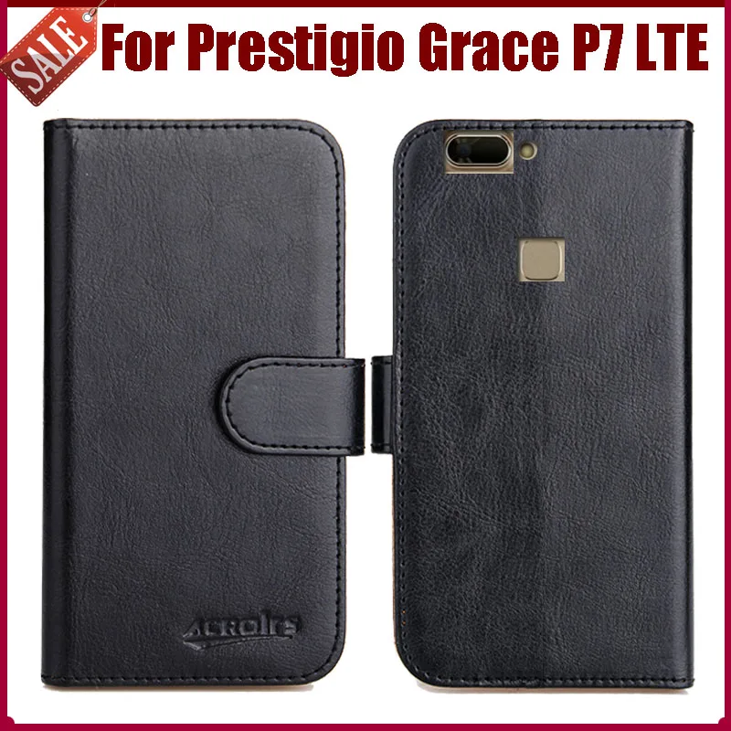 

Горячая распродажа! Prestigio Grace P7 LTE чехол, Новое поступление, 6 цветов, высокое качество, защитный кожаный флип-чехол Phone Bag
