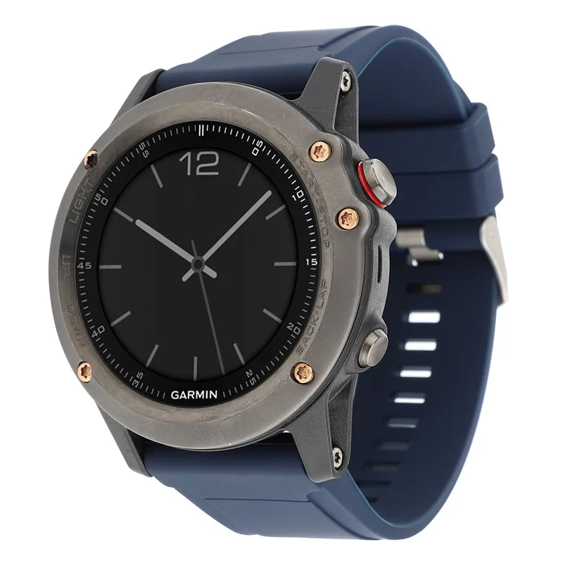 Ремешок для наручных часов Garmin Fenix 5X 5 5S Plus 3 HR Forerunner 935 быстросъемный силиконовый