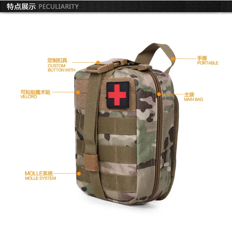 Уличная Сумка Molle тактическая сумка Аварийная Аптечка для первой помощи охотничья Сумка для кемпинга альпинистские прочные аварийные сумки