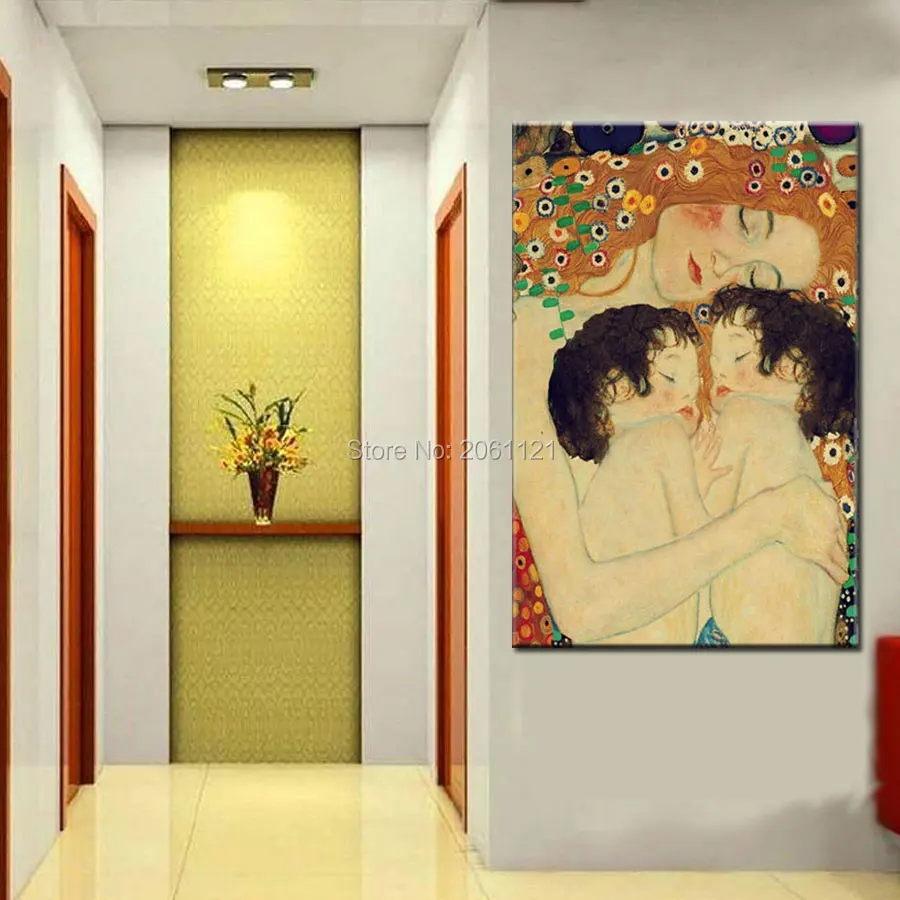 Ручная роспись мастер музейное качество картина маслом Густав Климт знаменитая