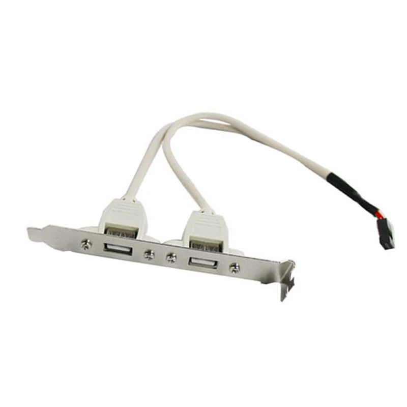 Материнская плата USB 2 0 кабель адаптер задняя панель кронштейн ND998|Компьютерные