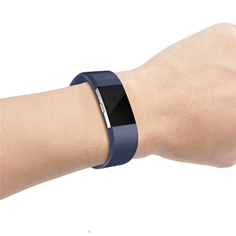 Мягкие регулируемые сменные полосы для Fitbit Charge 2 шаблон ТПУ Браслет Смарт-браслет аксессуары фитнес-часы полосы