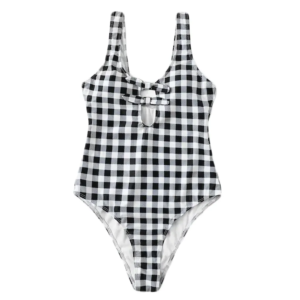 Женский купальный костюм сексуальный бикини купальник модный цельный женский