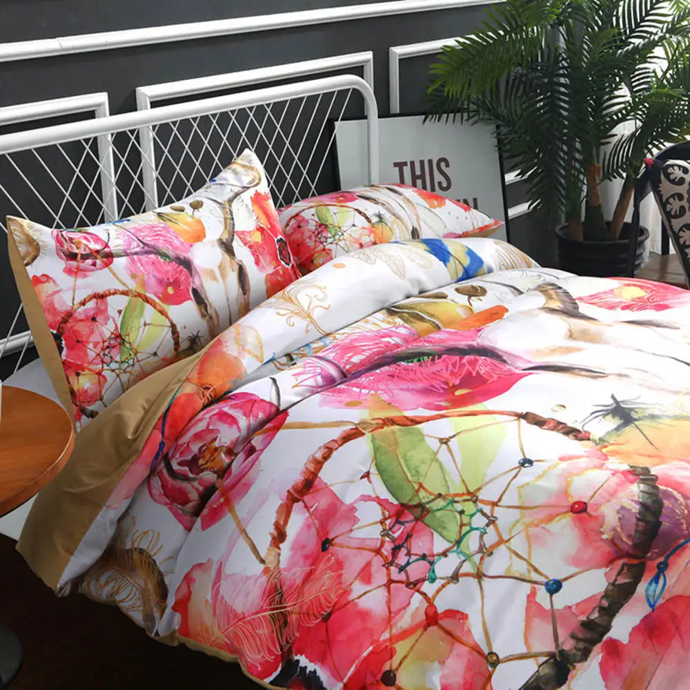 Комплект постельного белья большого размера с изображением Ловца снов|Комплекты