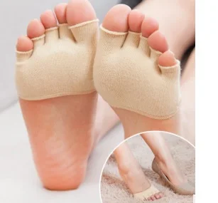 Носки с открытыми пальцами подушка для ног сепаратор сухой кожи облегчение боли