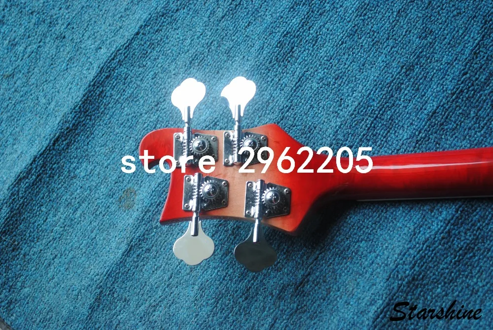 Best Bass Top quality Rick 4003 model Ricken 4 strings Electric guitar in Cherry burst color All Color are available | Спорт и