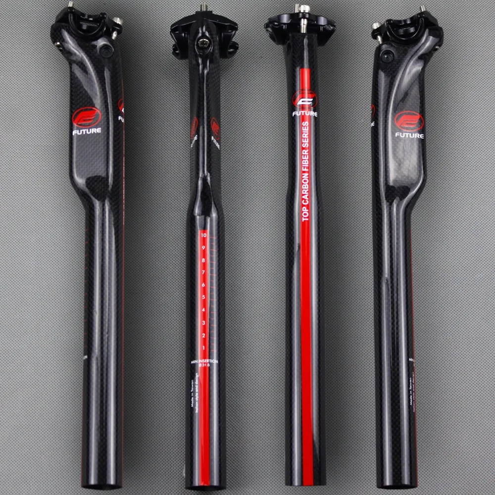 Подседельный штырь для велосипеда из углеродного волокна Новый сверхлегкий