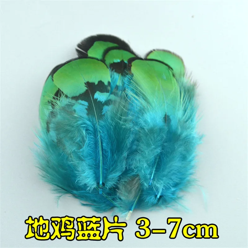3-7 CM Натуральные перья фазана, курицы, петух, перья павлина, сделай сам, Декор, перья для рукоделия, ювелирные изделия, аксессуары, свадебное украшение - Цвет: 3-7 CM
