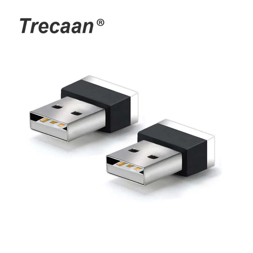 

1 шт. автомобильные USB светодиодные атмосферные огни, декоративная лампа, аварийное освещение, Универсальное портативное зарядное устройст...