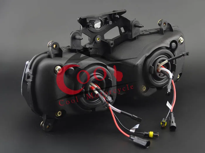 Мотоцикл Fornt фара проектор Красный ангел демон глаз в сборе для Honda CBR1000RR CBR 1000RR