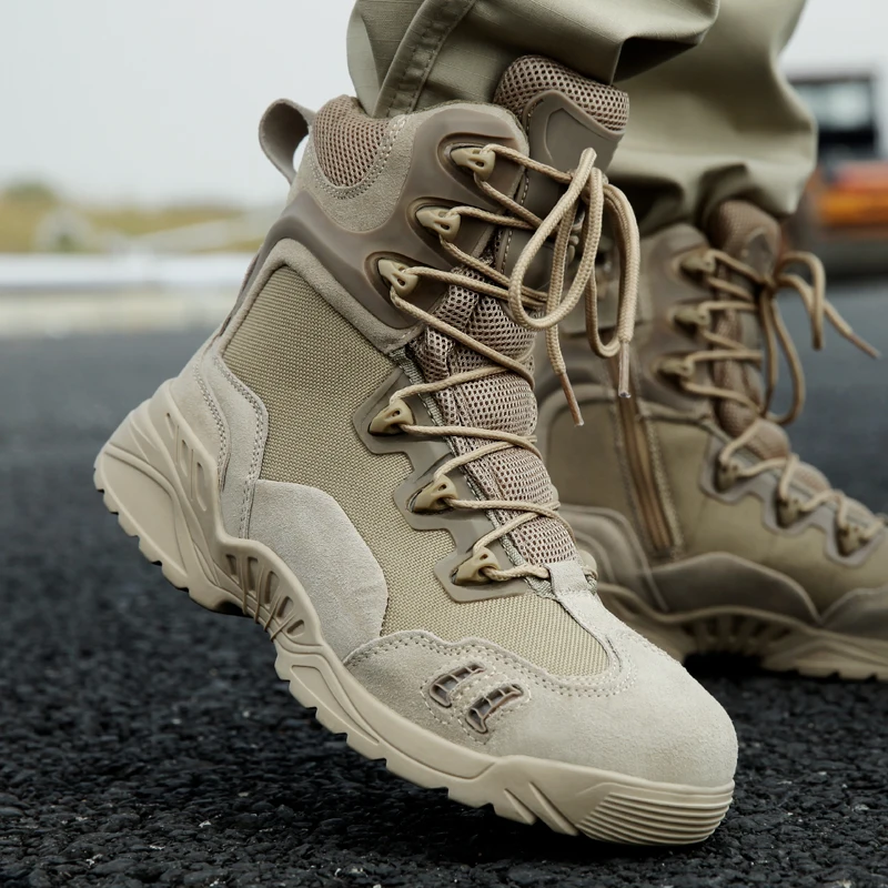 Laite Hebe Delta Tactical Shoes Military Boots 2017 New SWAT Combat Outdoor Army Waterproof Hiking Men LH187-1 |