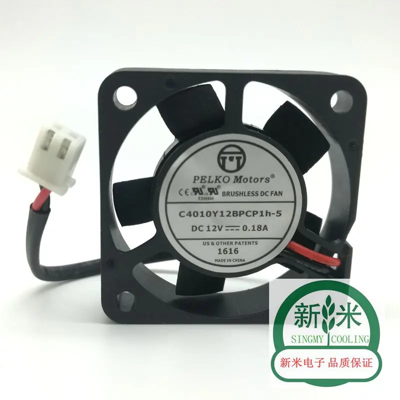 Новый PELKO моторы 4010 12V 0.18A C4010Y12BPCP1h-5 высокий объем воздуха вентилятор охлаждения