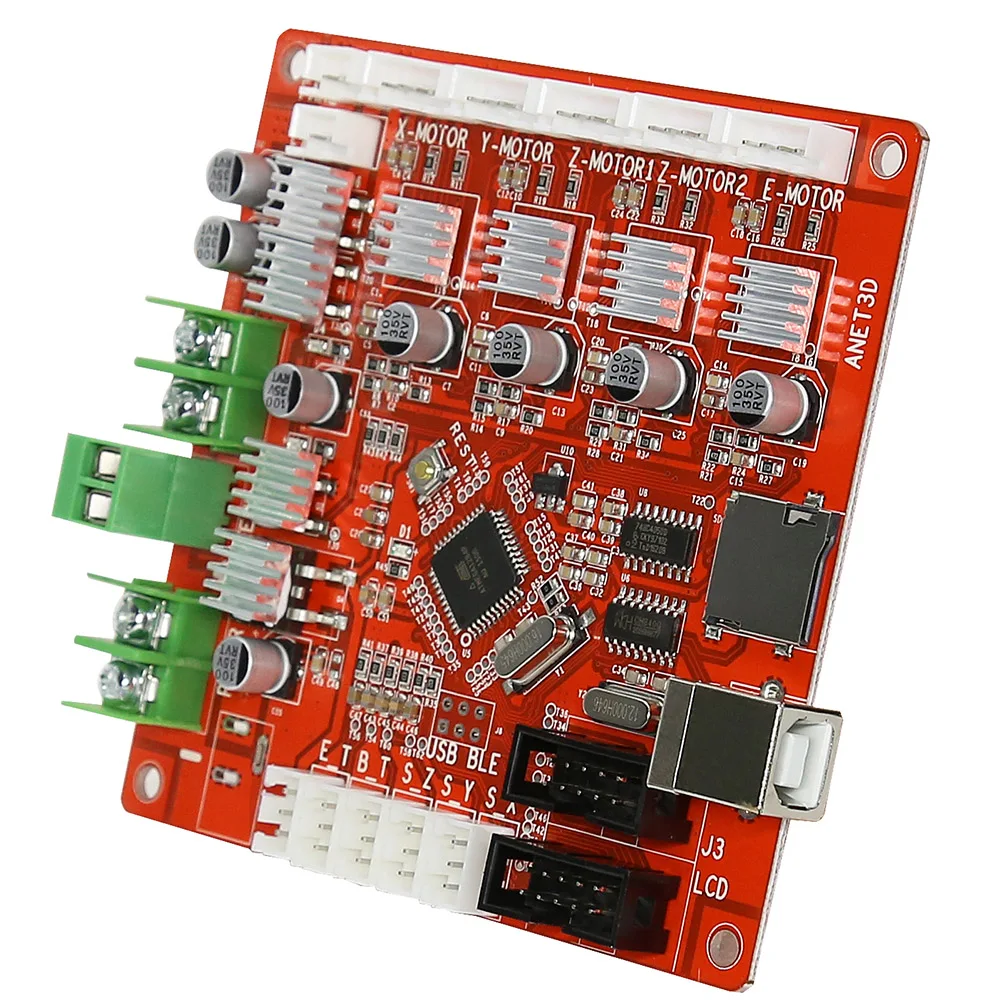 Плата контроллера 3D принтера Anet V1.0 Ramps1.4 обновленная версия материнской платы для