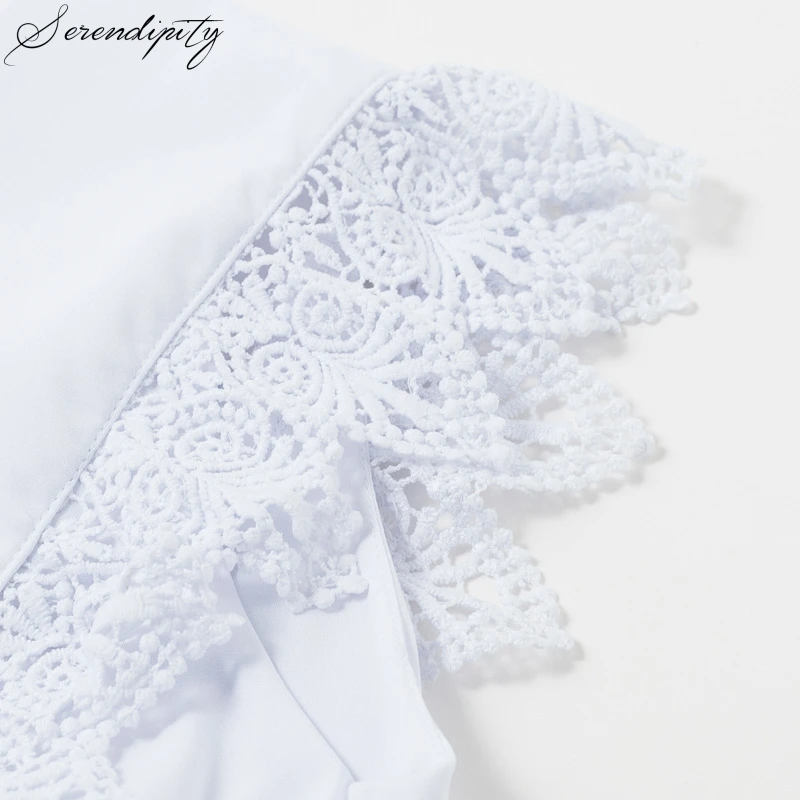 SRDP женское платье с оборками и кружевным подолом ТРАПЕЦИЕВИДНОЕ сексуальное