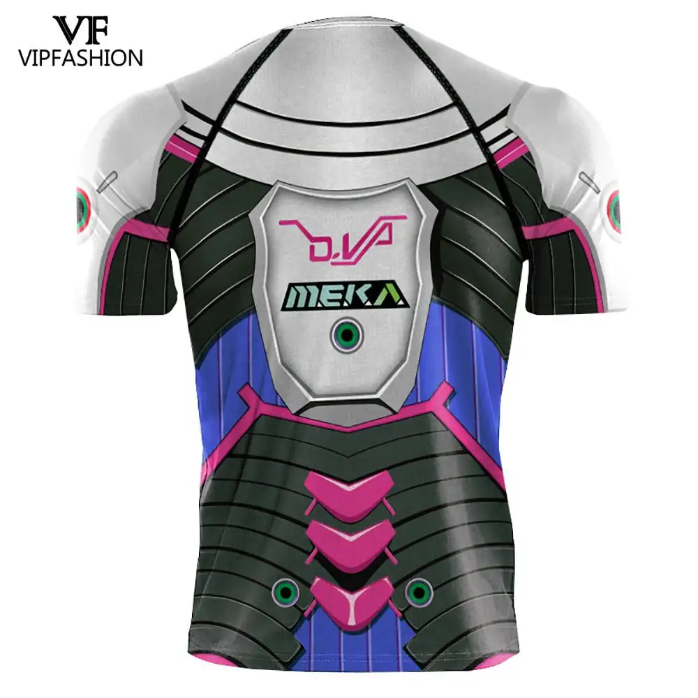 VIP Мода 2019 горячая Распродажа модные 3D с принтом &quotмультгерои&quot D.Va костюмы
