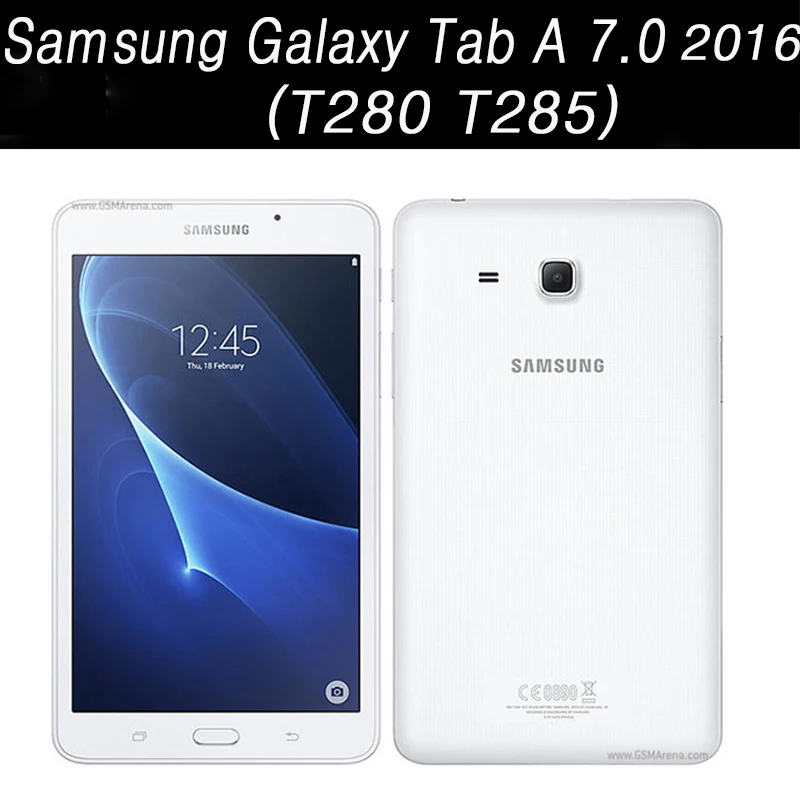 Чехол-книжка для Samsung Galaxy Tab A 7 0 2016 a6 T280 T285 SM-T280 SM-T285 дюйма Ультратонкий защитный