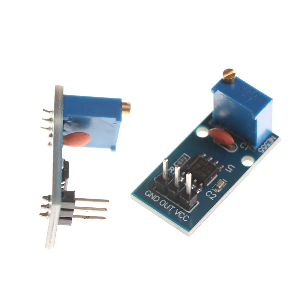 2pcs 5V-12V Adjustable Pulse Generator Module NE555 Frequency For Arduino New | Измерительные инструменты