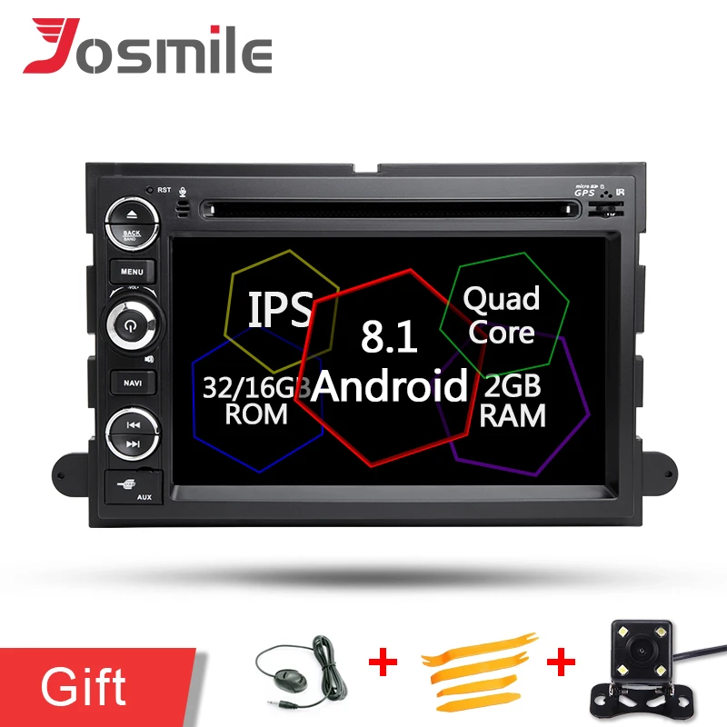 Android 8 1 4 ядра Автомобильный DVD плеер для Ford F150 F350 F450 F550 F250 Mustang/Explorer/Kuga/Edge gps 2 din