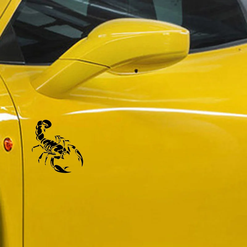 YJZT 19 3 см * 20 свирепная наклейка скорпиона Виниловая для автомобиля