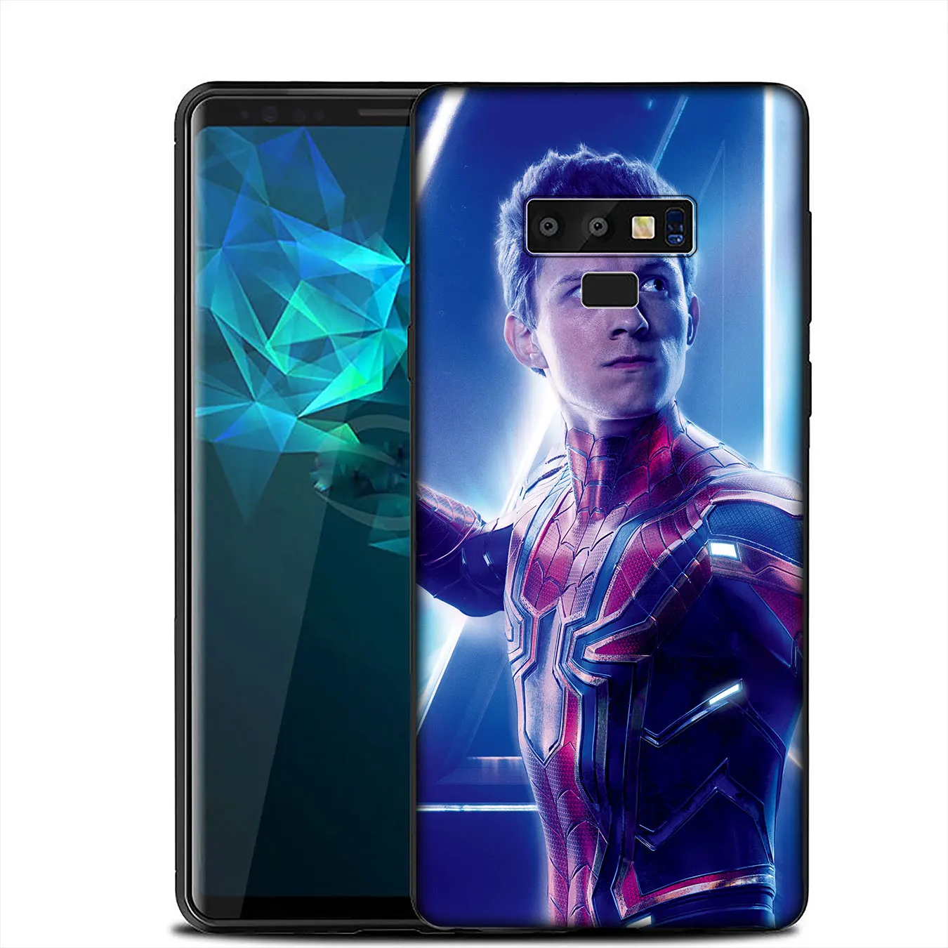 IYICAO Spider Man Marvel tom holland Soft Cover Case for Samsung Galaxy A6 A9 A8 A7 2018 A3 A5 2016 2017 Note 9 8 10 Plus Lite |