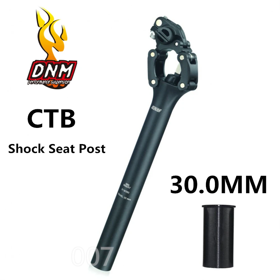 CTB 30.0mm Dnm Ctb горный велосипед Mtb Руль для шоссейного велосипеда велосипед амортизирующие Подседельный штырь 27,2/28,6/30,0/30,4/30,9/31,6/33,9 мм велосипед подседельный штырь - Цвет: CTB 30.0mm