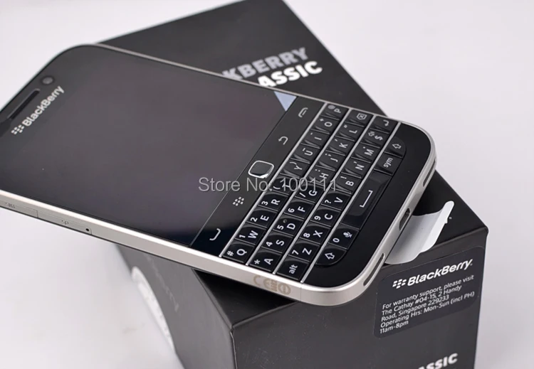 Оригинальный мобильный телефон BlackBerry Classic Q20 разблокированный двухъядерный 2 Гб